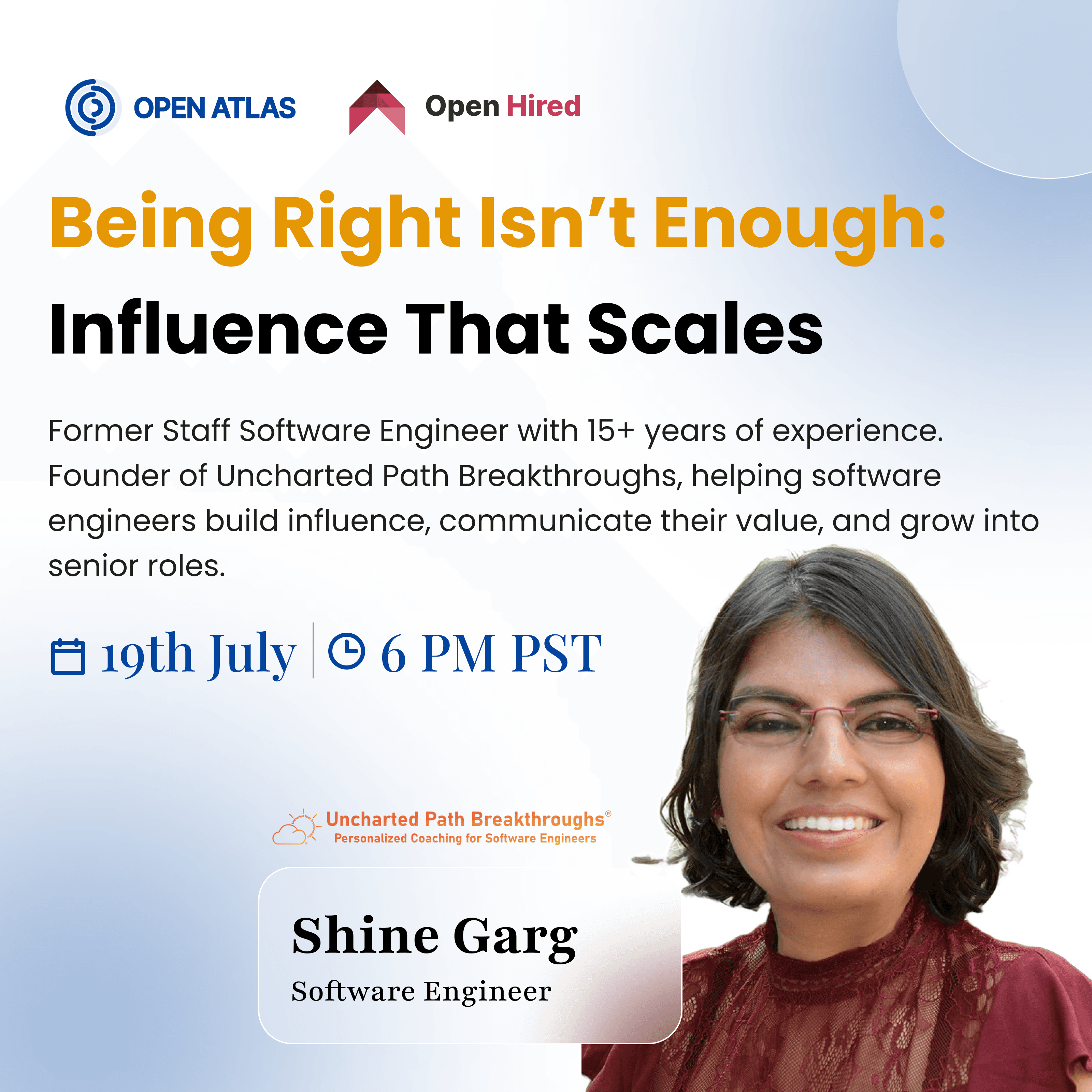 Being Right Isn’t Enough: Influence That Scales