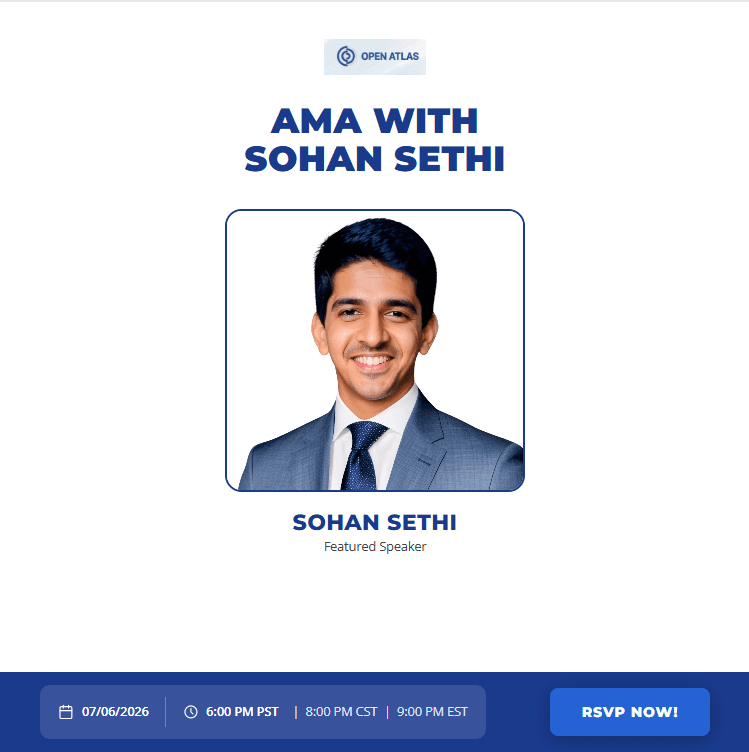 AMA with Sohan Sethi