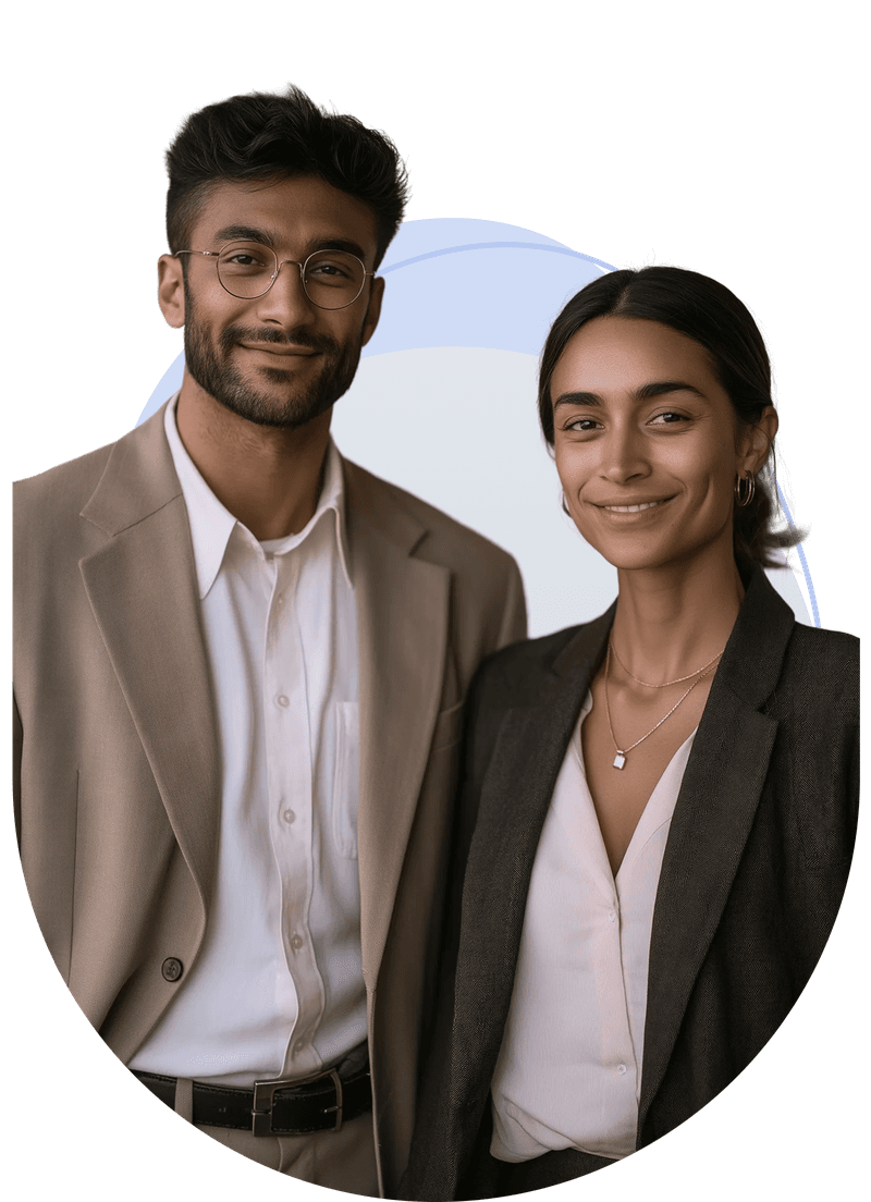 Professional with visa