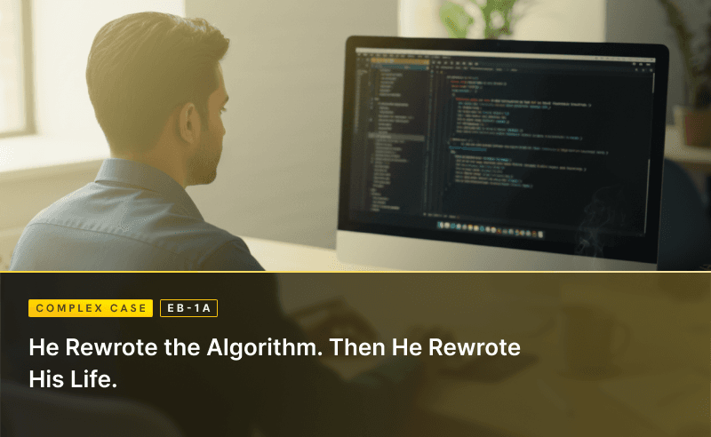 He Rewrote the Algorithm. Then He Rewrote His Life.