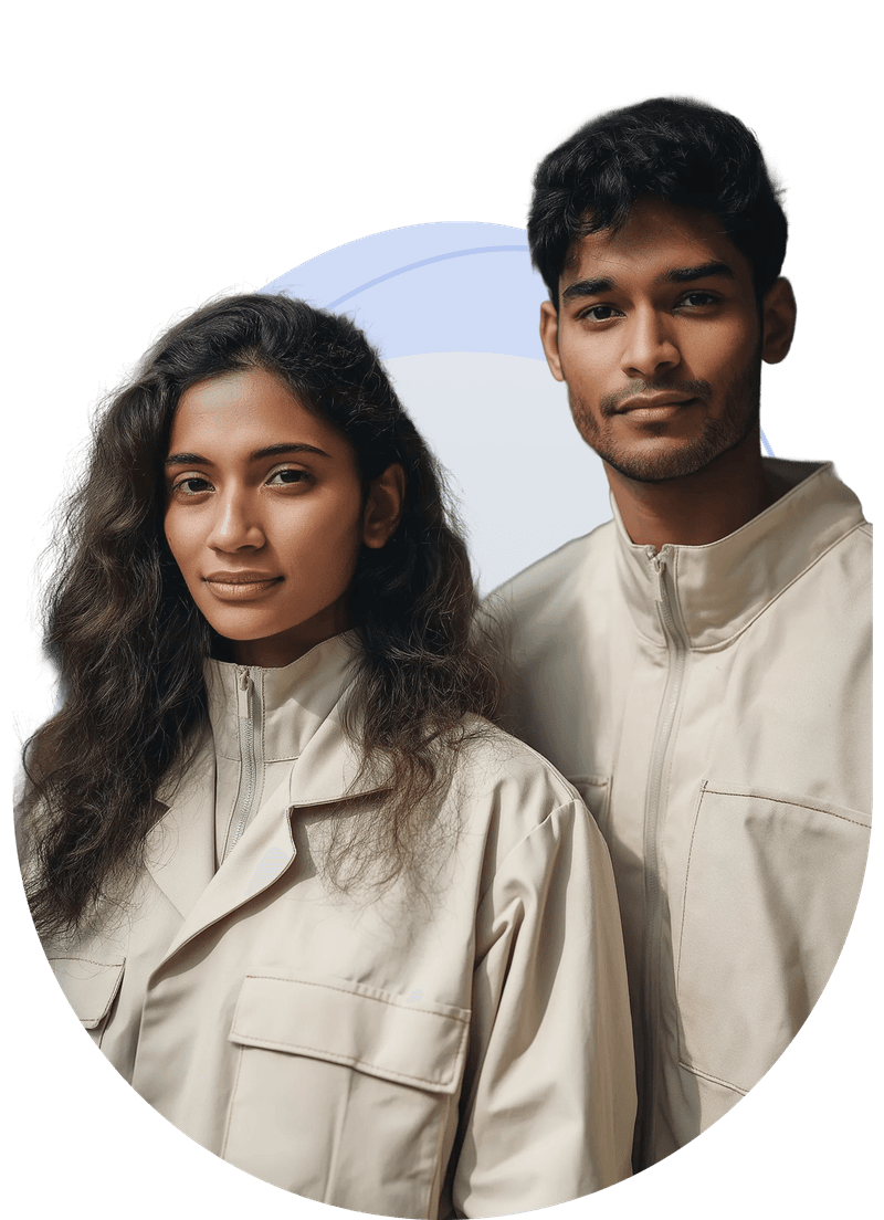 Professional with visa