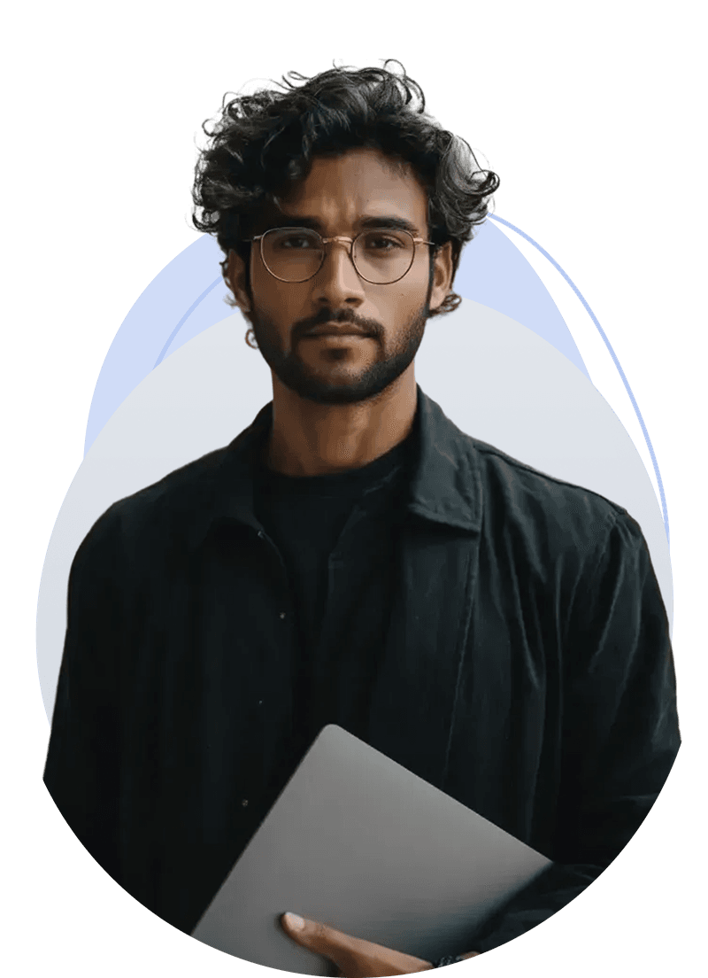 Professional with visa